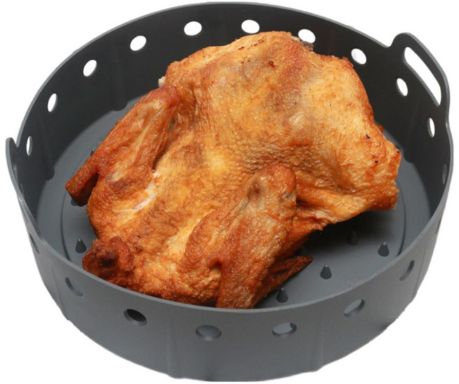 요리조리팟 에어프라이팟 실리콘용기 전자레인지 에어프라이어 소/중/대, 1개