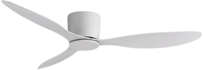 플러스킬 천장 거실 실링팬 천장형선풍기 미니 대형 천정 선풍기, 52인치, 화이트