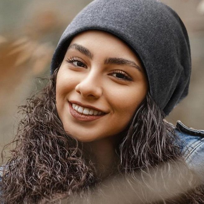 NEXT MOTION 더블 레이어 남성여성 소프트 터치 비니모자