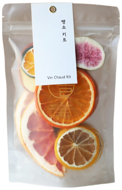 다솔 뱅쇼 만들기 키트 유기농 비정제 원당 세트, 1세트, 40g, 1개입