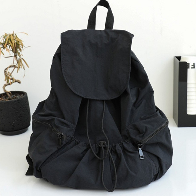 우와유 여성 나일론 여행용 백팩