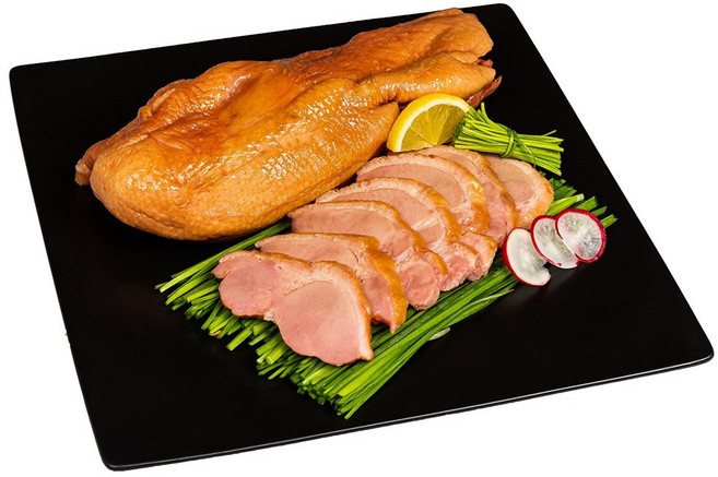 진심가득오리 참나무 훈연 통오리훈제, 1kg, 1개