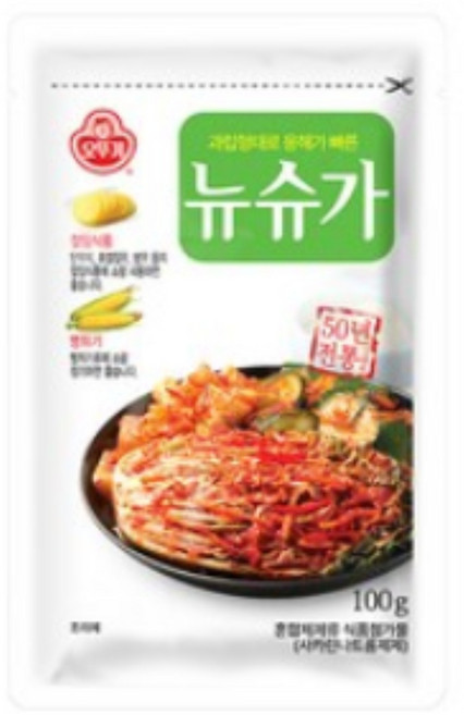 오뚜기 뉴슈가 100g 조미료 슈가, 50개
