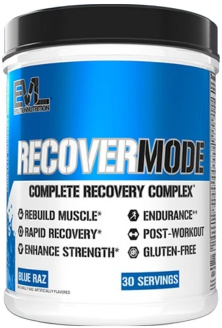 EVLUTIONNUTRITION 리커버 모드 블루 라즈 맛, 1개, 630g - 쿠팡