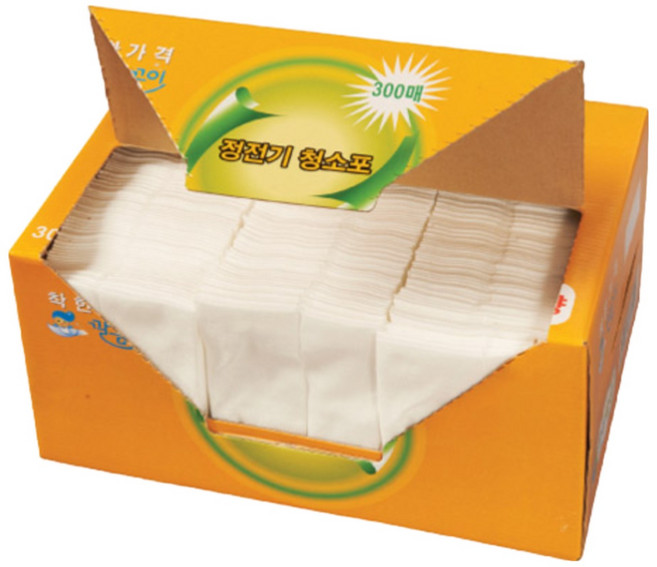 정전기청소포 대용량300매, 1개