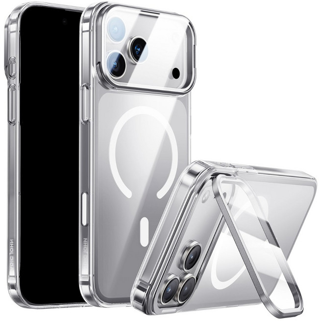 MAGIC JOHN 매직존 아이폰적용 맥세이프 핸드그립 거치대 겸용 케이스 카메라보호 촬영보조 다용도 마그네틱 일체형