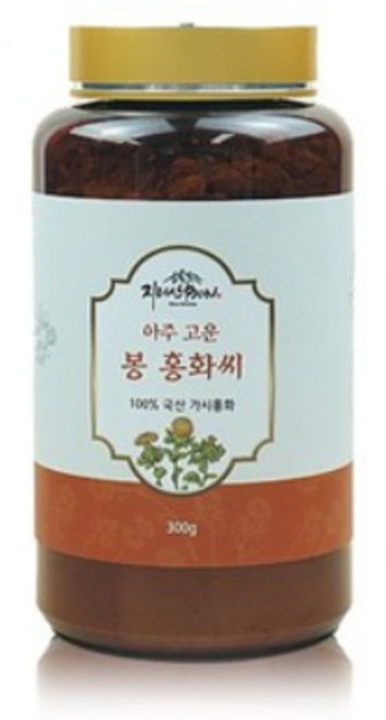 지리산BON 아주 고운 봉 홍화씨(분말) 원산지 국산(경남 하동군), 1개, 300g