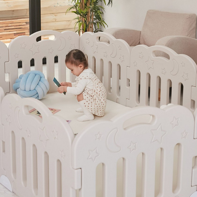 카라즈 베이비룸 8p, 화이트, 1개