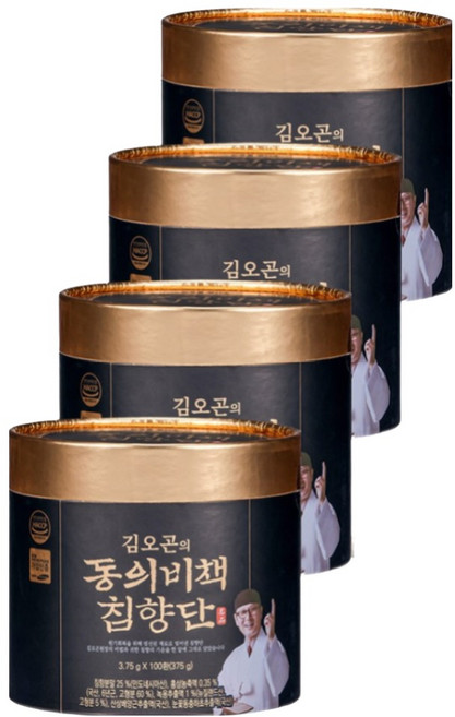 김오곤의 동의비책 침향단 100p + 쇼핑백, 375g, 4개