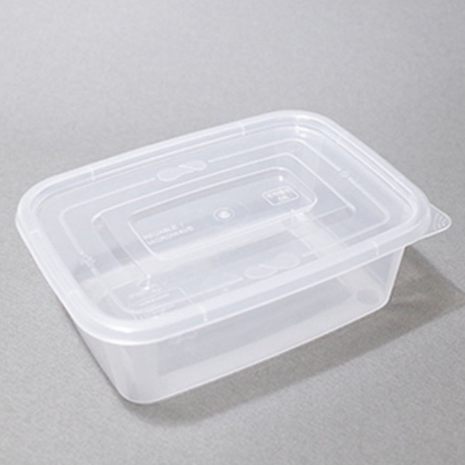 엠엔피 밀폐용기 반찬통 냉장고 냉동실 정리용기 500ml, 1세트, 50세트