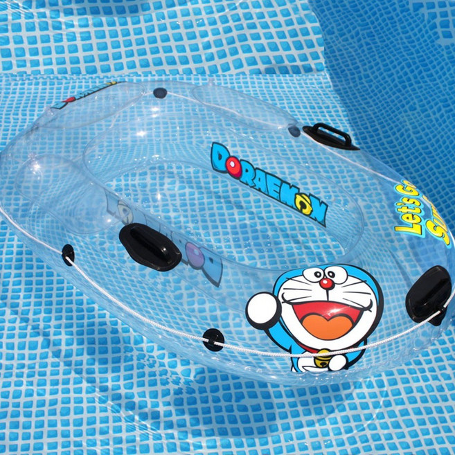 도라에몽 도라에몽 크리스탈 투명보트 물놀이, 단일옵션, 1개