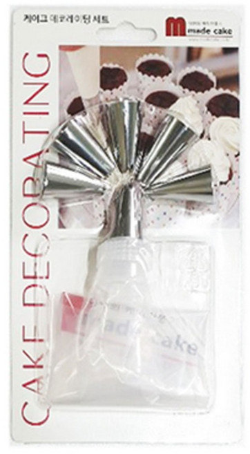 메이드케이크 모양깍지 6종 세트 1개입