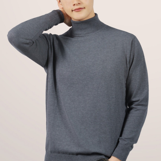 마이폴 비스코스 니트 목폴라 남여공용