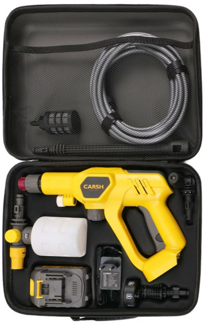 카쉬 무선 고압세척기 세트 휴대용 고성능 세차 청소 텃밭