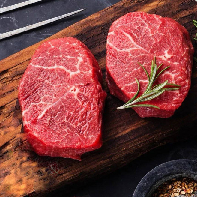 Australian Halal Certified Fresh Wagyu Beef 호주산 할랄 인증 냉장 와규, 1개, 500g