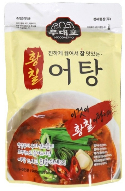 무대포 황칠 어탕 500g (실온) 민물고기 건강 보양식, 3개