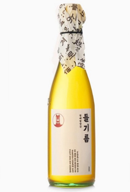 현대방앗간 저온압착 통들깨 들기름, 300ml, 1개