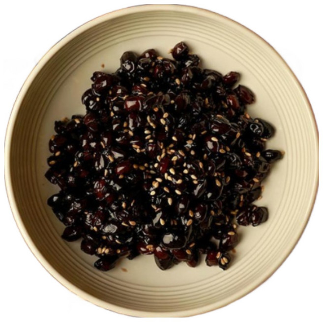 검은콩조림 밥도둑믿음반찬, 1개, 160g