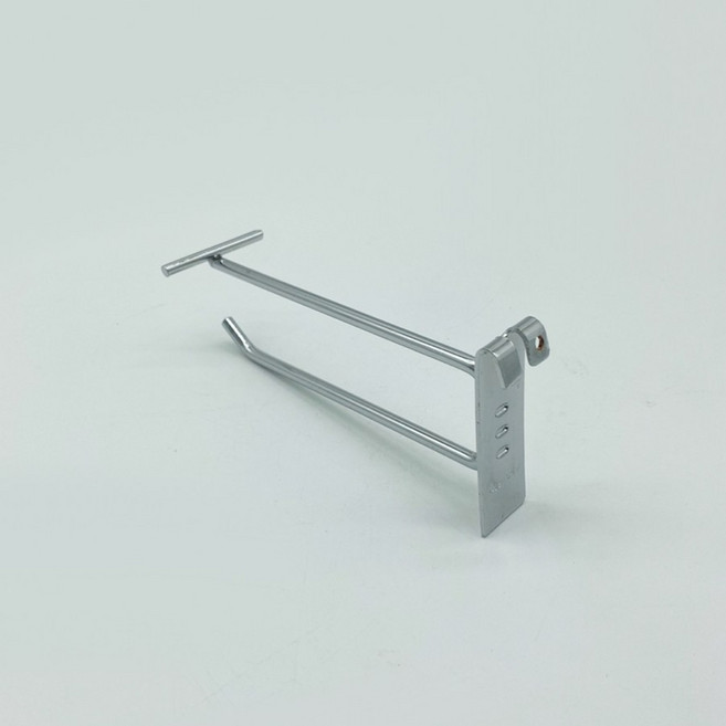 철망 진열대 후크 휀스 메쉬망 홀더 망 휀스망 가격표시기 포함 2중 매장 진열 고리 2선 (10개입), 20cm (10개입), 1세트