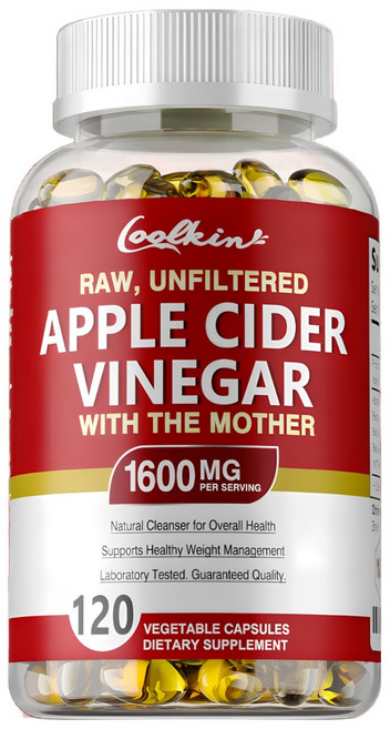 사과식초-프리미엄 체중감량 및 지방연소 식욕증진 신진대사, 1개, 60정