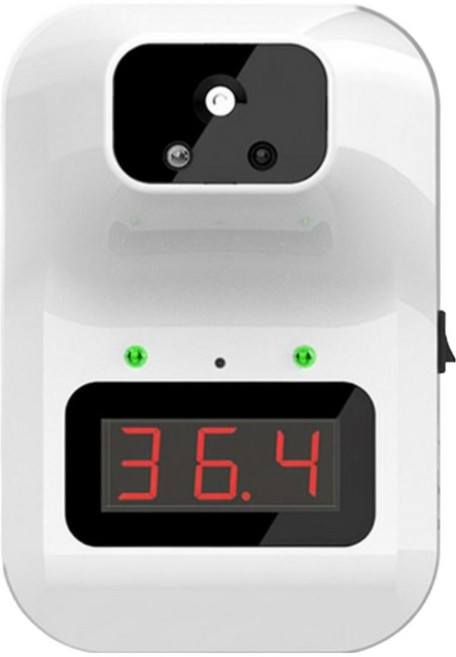 비대면 비접촉 발열 체크기 업소용 자동 무선 온도측정기, 1개, 삼각대 미포함