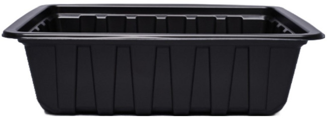 고강도 실링용기 84호 검정 2318시리즈(230x180x65mm) 1500ml / 500개, 1개, 500개입