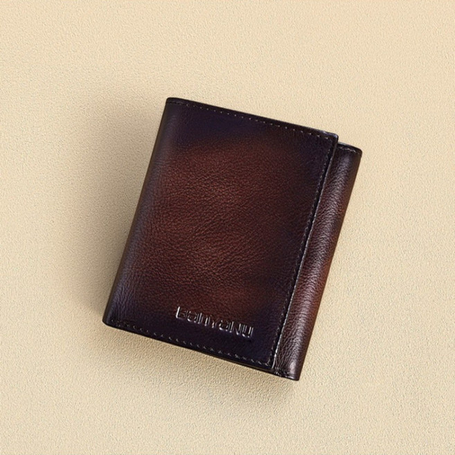 프리미엄 남성 심플 소가죽 반지갑 N2058c