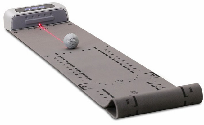 퍼티스트2 디지털 골프 퍼팅연습기 퍼팅 매트 고급형, 1개, 고급형 (내장배터리O 레이저O)