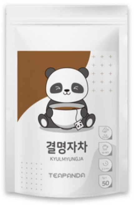 티판다 국산 볶은 결명자차 삼각티백, 1개, 100개입, 1g