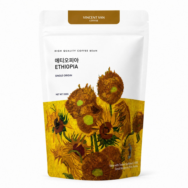빈센트반커피 에티오피아, 1개, 200g