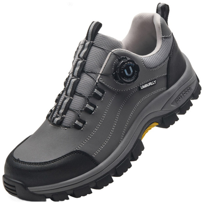 SIISEEN남여공용 안전화 회전 단추 미끄럼 방지 작업화F-517