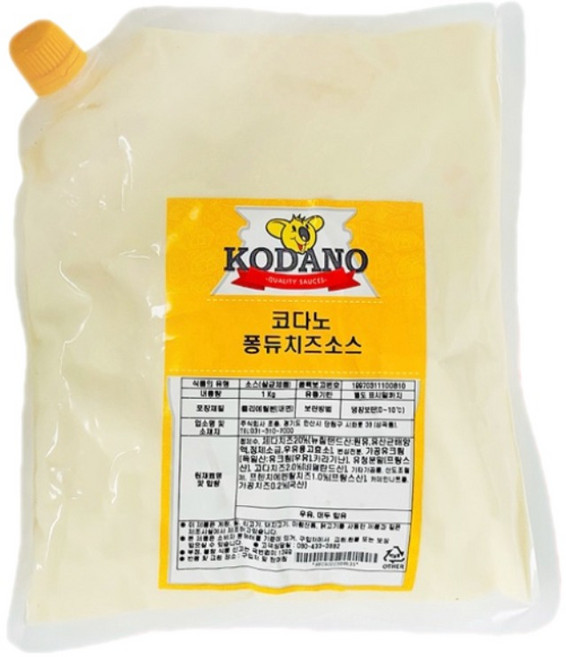 코다노 퐁듀치즈소스 1KG, 3개
