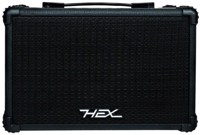 HEX 베이스앰프 HBA15 베이스기타용 콤보앰프15W 기타앰프 색상 택1, 블랙BK, 1개