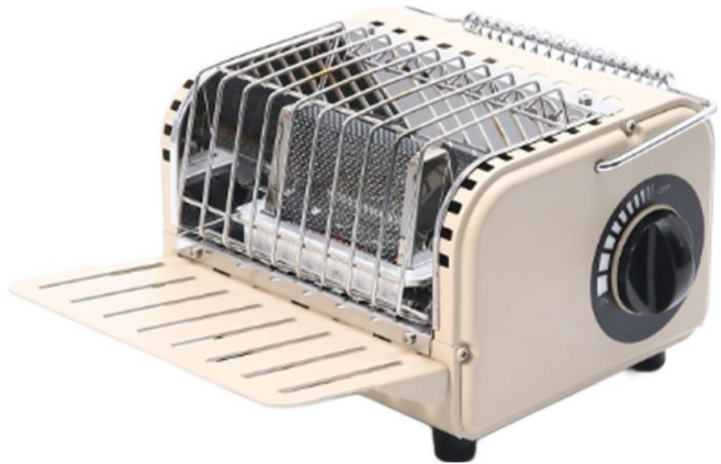 Sentrieli 휴대용 가스히터 1200W감성 난로 캠핑 난로 감성 버너 캠핑 차박 가스히터+수납 가방, 카키