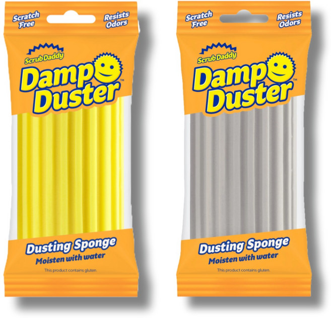 스크럽대디 댐프 더스터 실버 본품, 2개