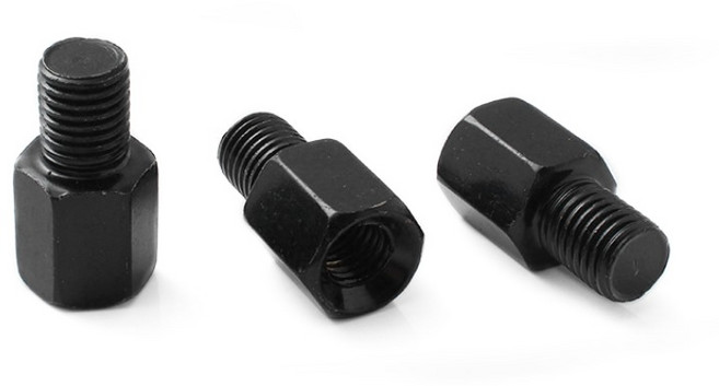 오토바이 백미러 규격 변환 볼트 8mm 10mm 정방향 역방향, 002_나사변환 볼트(1개), 수10mm -> 암8mm(정방향), 블랙, 1개