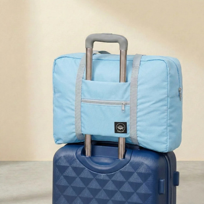 카엘론 대용량 캐리어 결합 보조가방 보스턴 트레블백