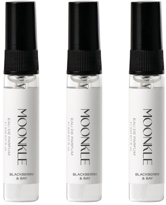 뭉클 블랙베리 앤 베이 니치향수 미니어처, 3개, 5ml