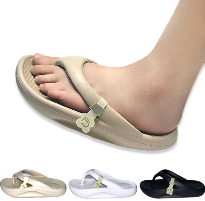 젤리룰루 플립플랍 쪼리 여성 여름 발편한 쿠션 슬리퍼