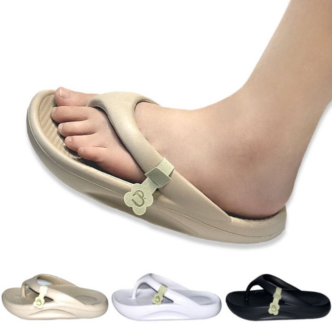 젤리룰루 플립플랍 쪼리 여성 여름 발편한 쿠션 슬리퍼