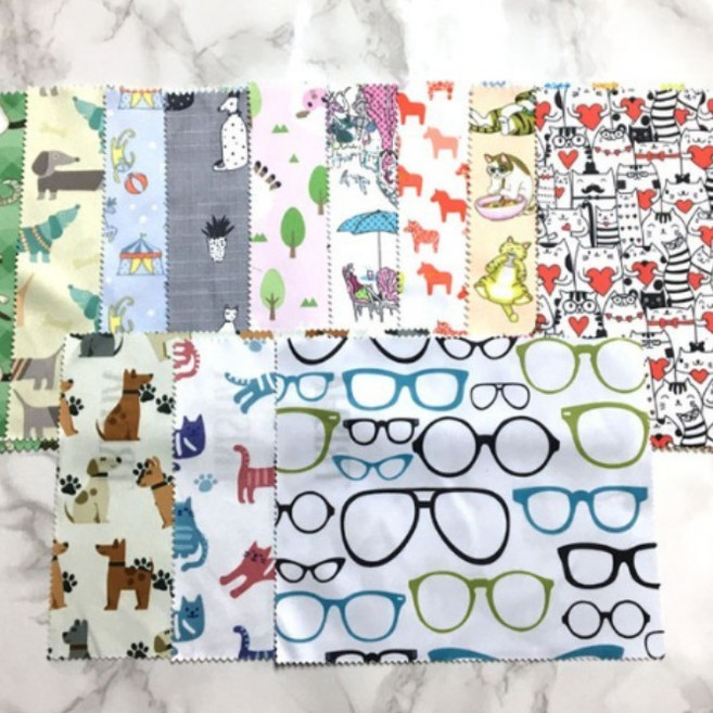 세미 초 극세사 안경닦이모음 33장 15x18(cm)