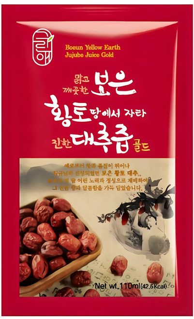 그린애 보은 황토대추즙 110ml 30팩, 3개, 3.3L