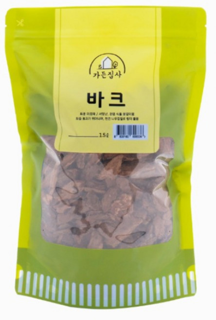 화분 식물 분갈이 야생화 상토 통기력 배수력 강화 바크 1.5L, 1개