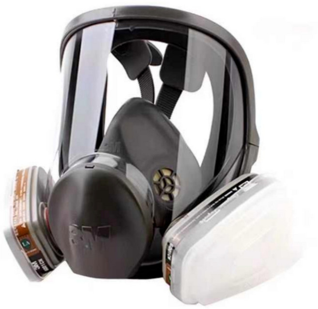 3엠 프리미엄 방독마스크 방진 농업용 가정용 산업용 화재, 6057CN, 1세트