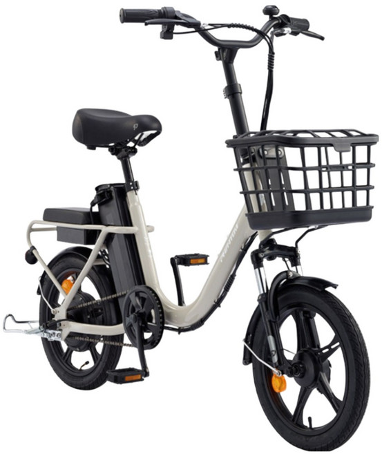삼천리 2026 16 팬텀 어라운드 전기자전거 2인용 바구니 자전거 파스전용, 샌드 베이지, 스틸