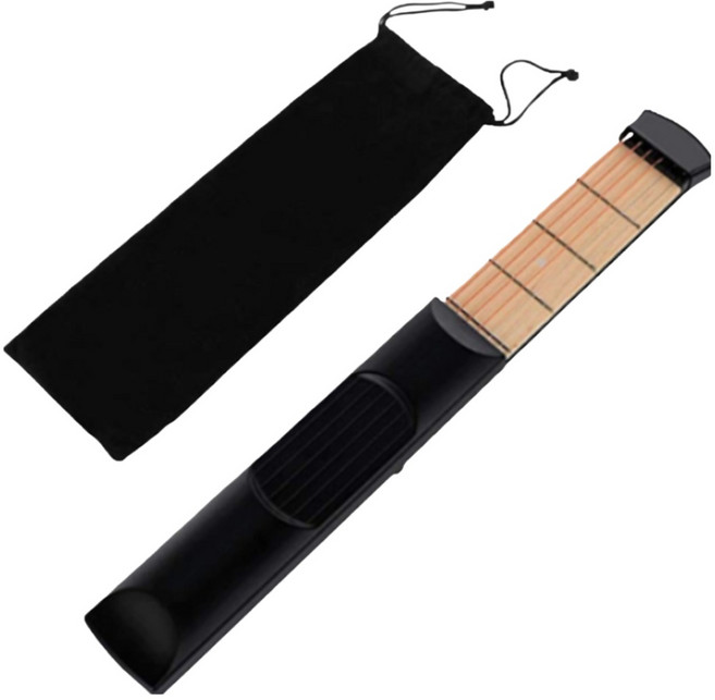 체리스팟 휴대용 접이식 기타 코드 연습기 6열/6프렛 운지법 코드표, 1개