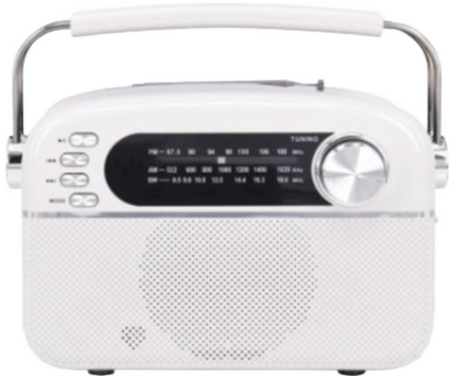 코비 블루투스 효도라디오 스피커 미니 휴대용 소형 주방용 캠핑 mp3 AP290, 블랙, AP290(블랙)