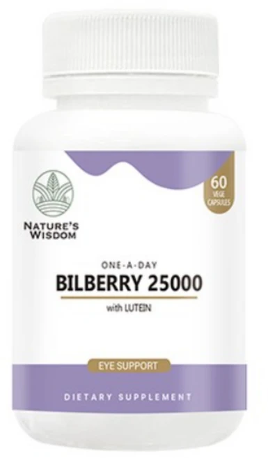 뉴질랜드 네이처스위즈덤 빌베리 25000mg, 2개, 60정 - 쿠팡