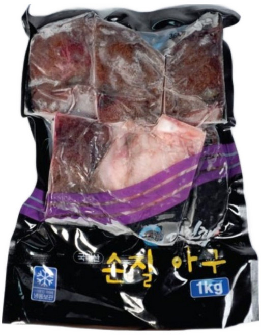 대천해 손질 절단 아구 1kg, 1개
