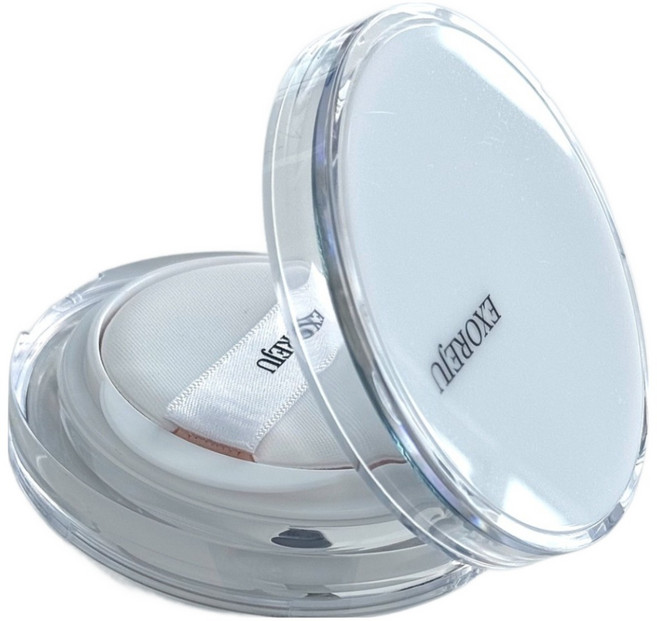 엑소리쥬 쿠션팩트 파운데이션 파데프리 선쿠션 쿠션공병 케이스 공용기 15ml, 1개, 쿠션 케이스 15ml